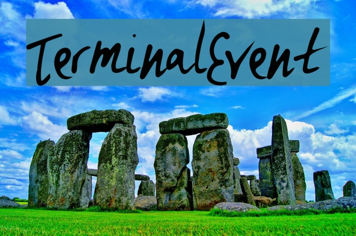 TerminalEvent Font examples