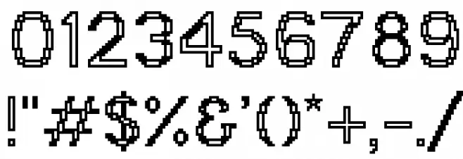 TerminalGrotesque-Open Font OTHER CHARS