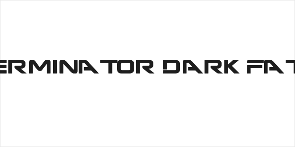 Terminator Dark Fate Logo