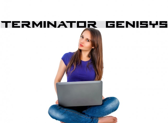 Terminator Genisys Schriftart examples