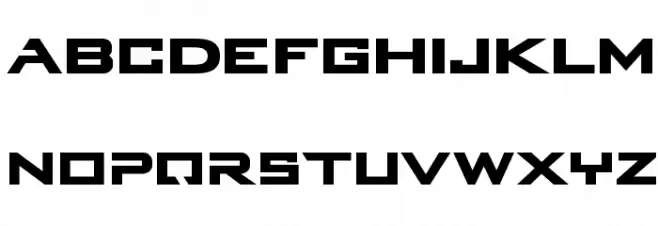 Terminator Genisys Schriftart Kleinbuchstaben