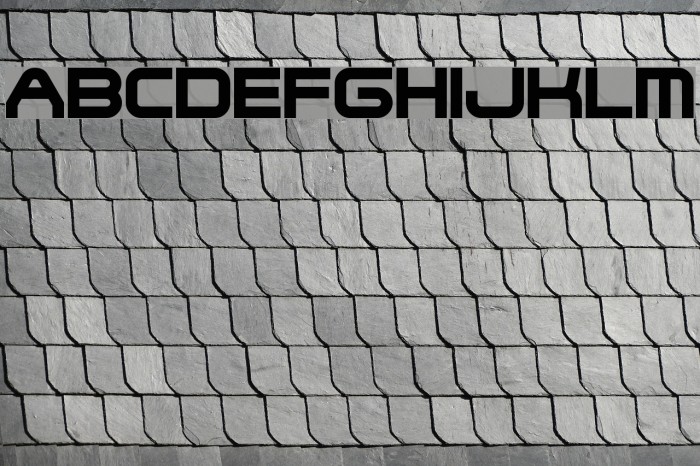 Terminator Two Font examples