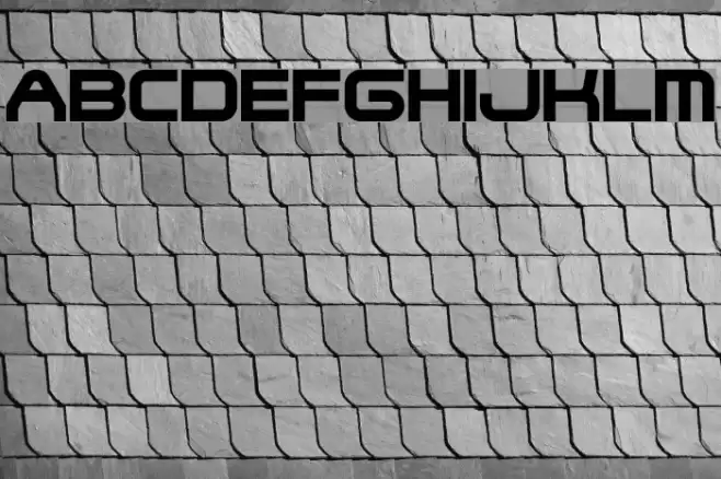 Terminator Two Font examples