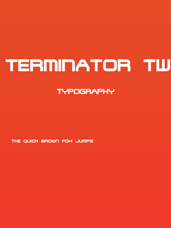 Terminator Two Poster