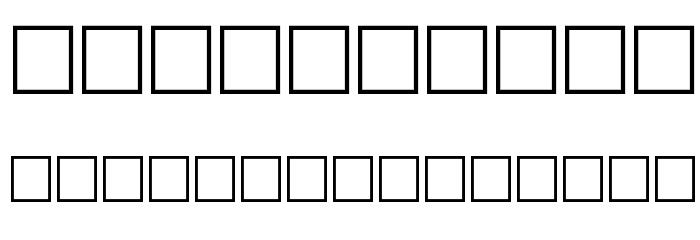 Terminator Font OTHER CHARS