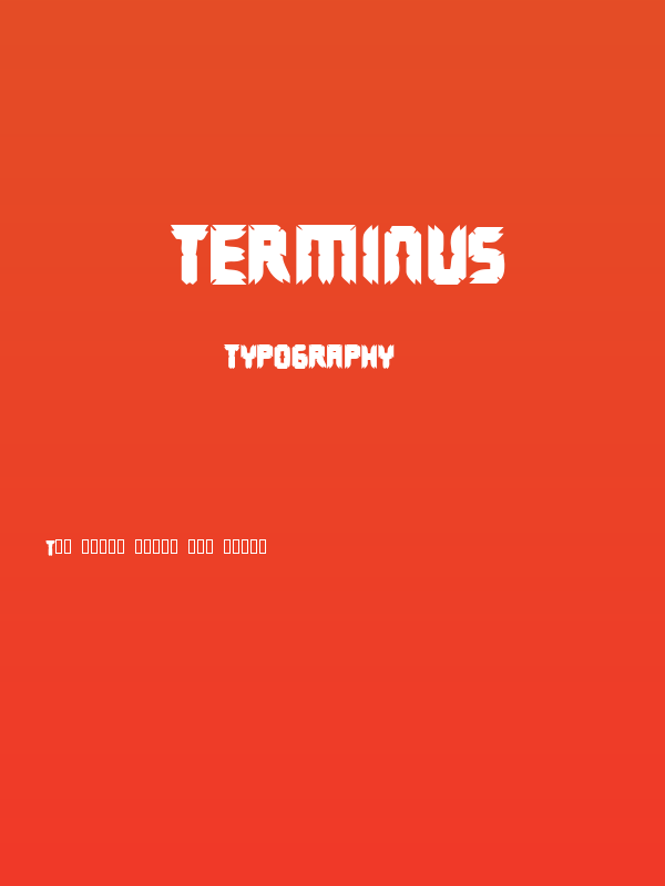 Terminus Poster