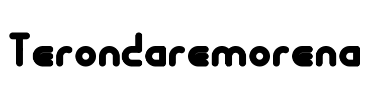 Terondaremorena  Скачать бесплатные шрифты