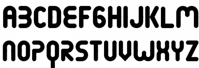 Terondaremorena Font UPPERCASE