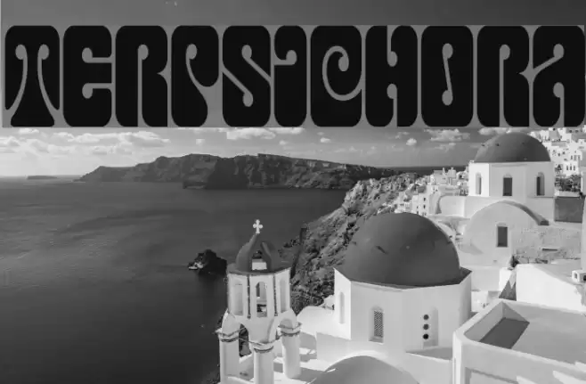 Terpsichora Font examples