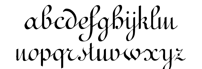 Terpsichore!` Font LOWERCASE