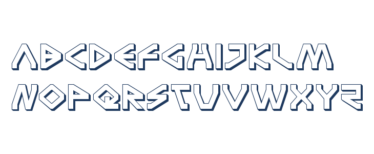 Terra Firma 3D Lowercase