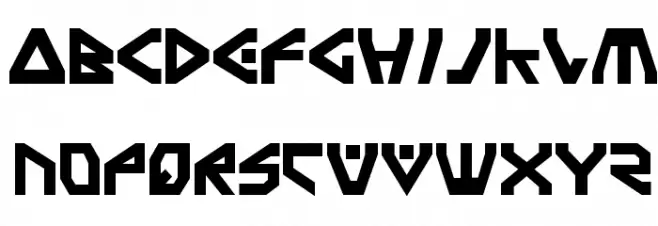 Terra Firma Bold Шрифта ВЕРХНИЙ