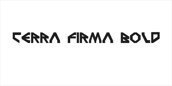 Terra Firma Bold Logo