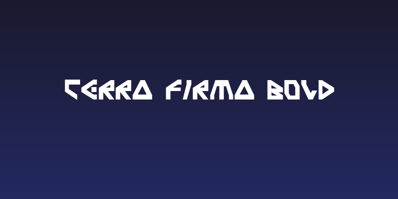 Terra Firma Bold Social Header