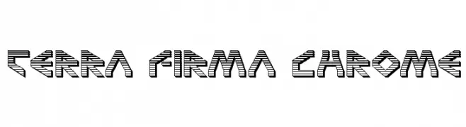 Terra Firma Chrome  baixar fontes gratis