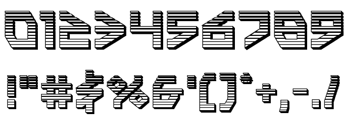Terra Firma Chrome Font OTHER CHARS