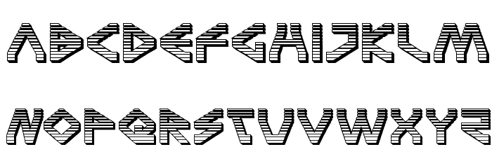 Terra Firma Chrome Font LOWERCASE