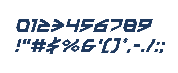 Terra Firma Expanded Italic Other Characters