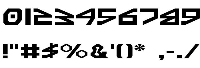 Terra Firma Expanded Font OTHER CHARS