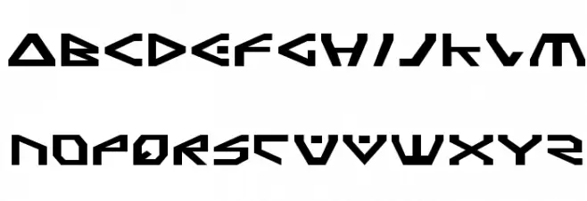 Terra Firma Expanded 字体 大写