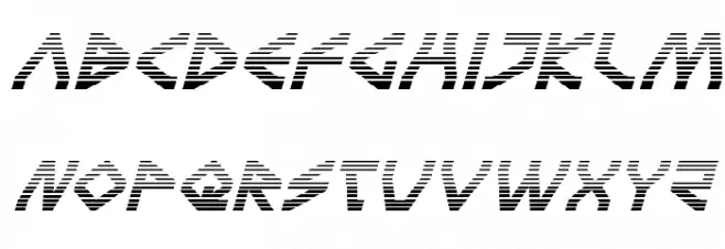 Terra Firma Gradient Italic Шрифта строчной