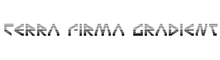 Terra Firma Gradient  les polices de caractères gratuit tlcharger