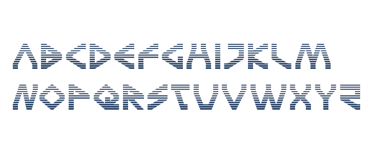 Terra Firma Gradient Lowercase