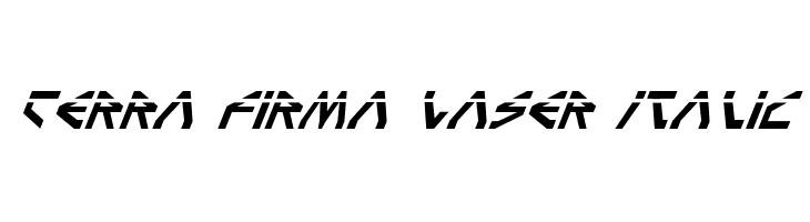 Terra Firma Laser Italic  नि: शुल्क फ़ॉन्ट्स डाउनलोड