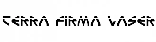 Terra Firma Laser  Frei Schriftart Herunterladen