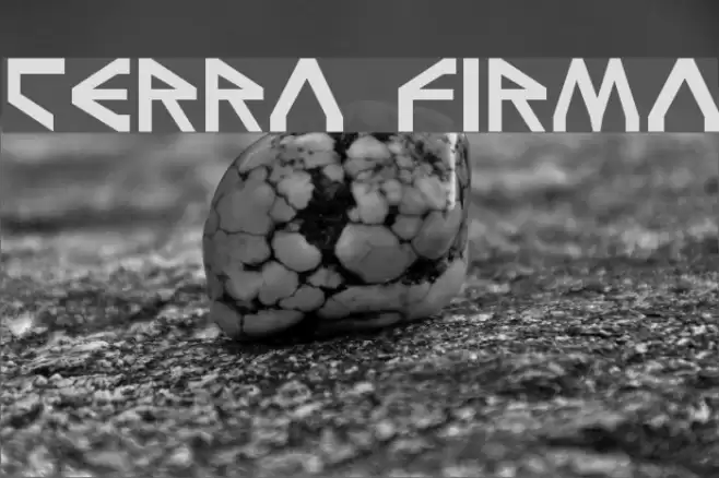 Terra Firma Font examples