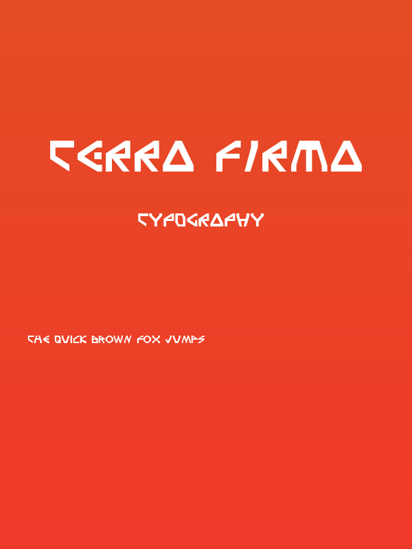 Terra Firma Poster
