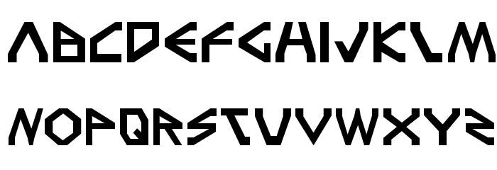 Terra Firma Font Litere mici