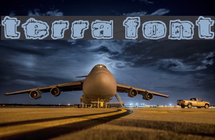Terra Font examples