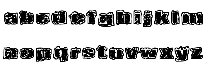 Terra Font LOWERCASE