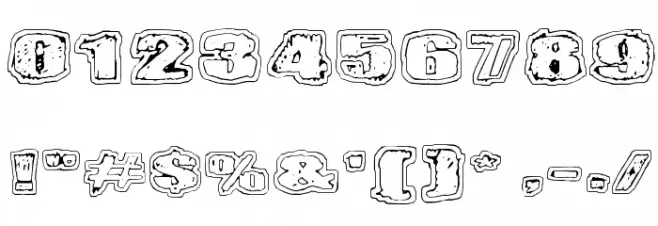 Terraario Font OTHER CHARS