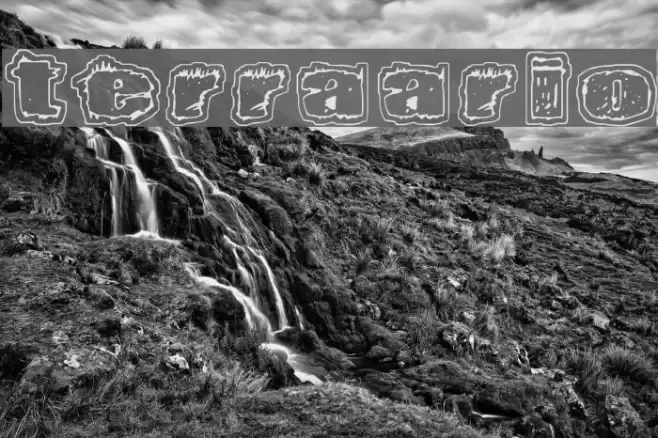 Terraario Font examples