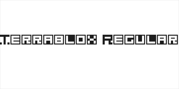 Terrablox Regular Logo
