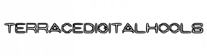 Terrace Digital Hools  免费字体下载