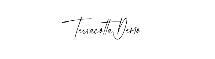 Terracotta Demo  Free Fonts Download
