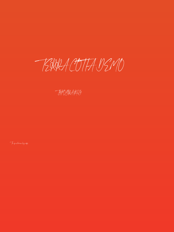 Terracotta Demo Poster