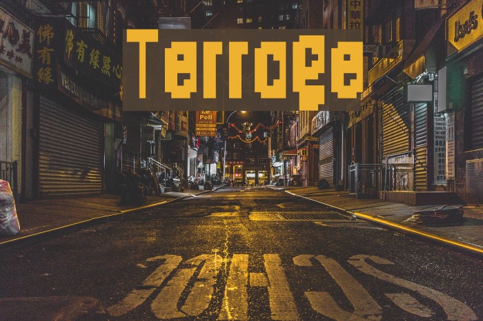 Terrage Шрифта examples
