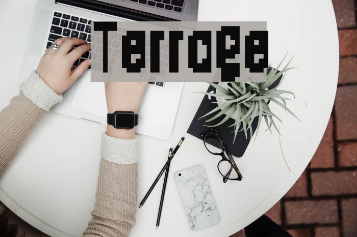 Terrage Шрифта examples