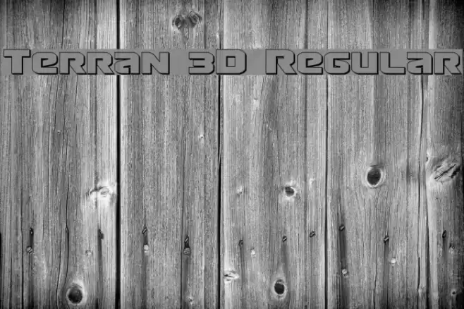 Terran 3D Regular examples