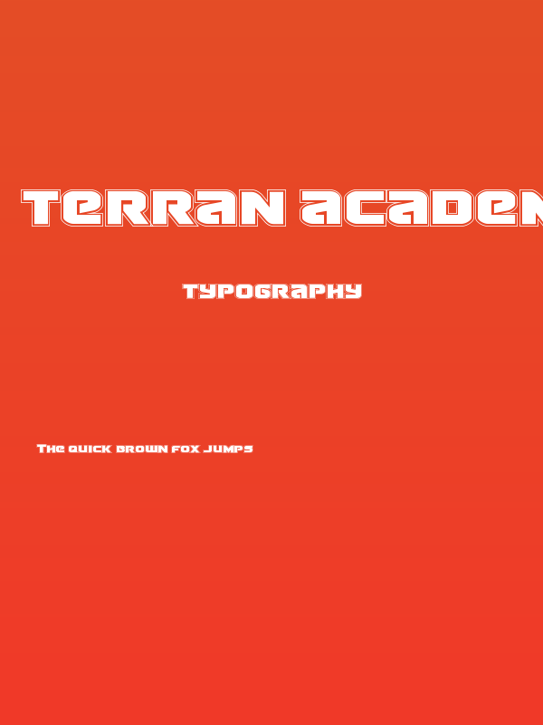 Terran Academy Regular Poster