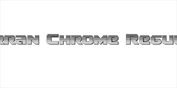 Terran Chrome Regular Logo