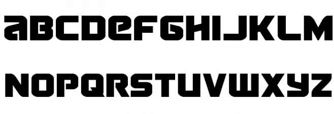 Terran Condensed Caratteri MINUSCOLO