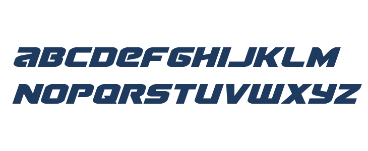 Terran Drop-Case Italic Lowercase