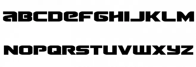 Terran Expanded Fonte MAIÚSCULAS