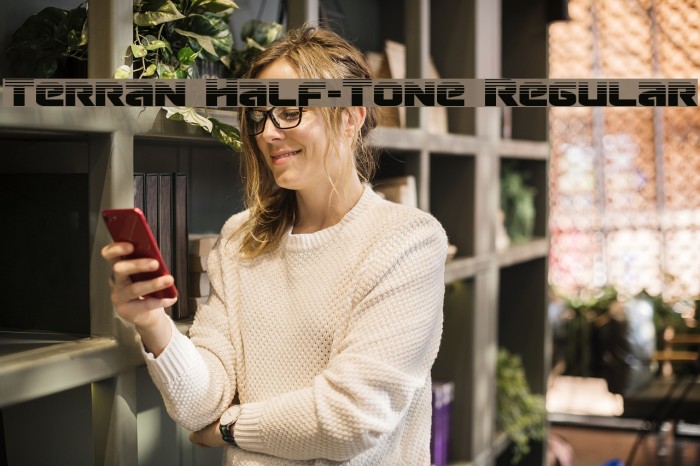 Terran Half-Tone Regular Example 2