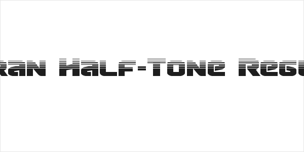 Terran Half-Tone Regular Logo